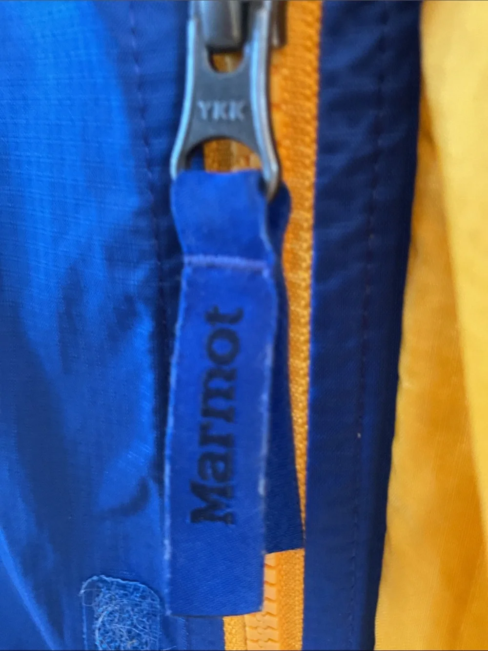 Kids Marmot Colorblock Hooded Rain Jacket Size L